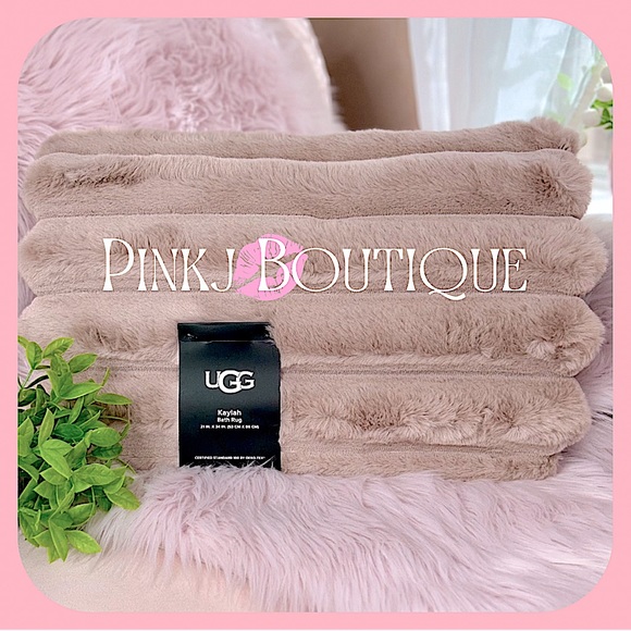 UGG Bath Ugg Home Soft Pink Kaylah Fluffy Bath Rug Mat Poshmark